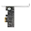 StarTech.com 2,5 Gbit/s 2.5GBASE-T PCIe-Netzwerkkarte, Intern, Kabelgebunden, PCI Express, Ethernet, 2500 Mbit/s, Schwarz