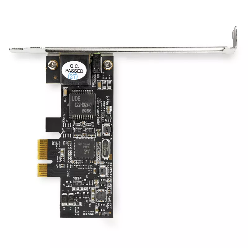 StarTech.com 2,5 Gbit/s 2.5GBASE-T PCIe-Netzwerkkarte, Intern, Kabelgebunden, PCI Express, Ethernet, 2500 Mbit/s, Schwarz