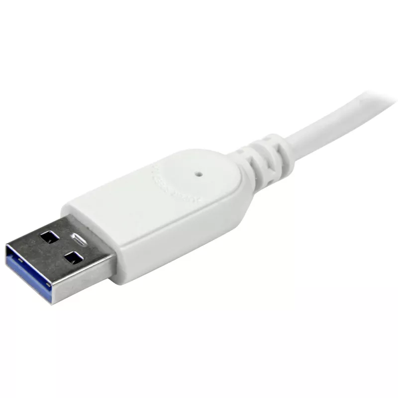 StarTech.com 4-Port USB Hub, USB A auf 4x USB-A Anschlüsse, USB 5Gbps, robustes Design, busbetrieben, tragbarer Laptop USB 3.0 Hub