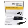 StarTech.com Tragbarer 4-Port SuperSpeed Mini USB 3.0 Hub - Schwarz~Tragbarer 4-Port SuperSpeed Mini USB 3.0 Hub - 5Gbps - Schwarz