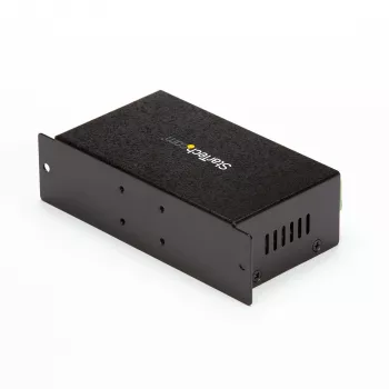 StarTech.com 7-Port USB 2.0 Hub – Industrial USB-A-Hub aus Metall mit ESD-Schutz und 350W Überspannungsschutz – Hutschienen-, Wand- oder Tischmontage möglich – TAA-konformer USB-Expander-Hub