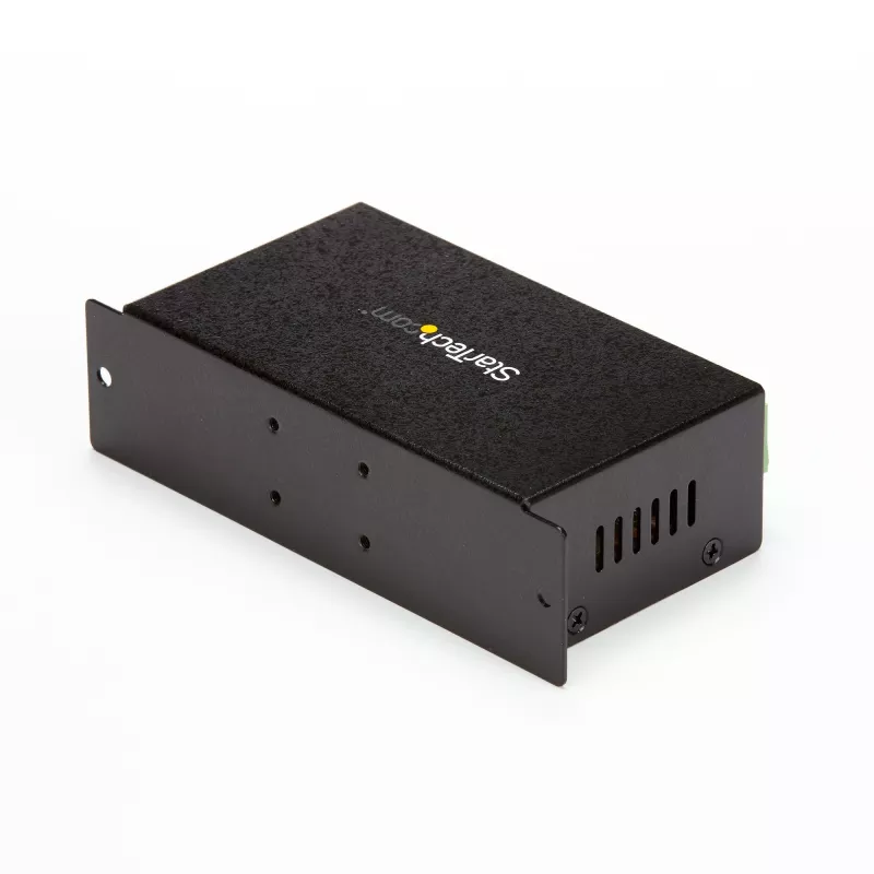 StarTech.com 7-Port USB 2.0 Hub – Industrial USB-A-Hub aus Metall mit ESD-Schutz und 350W Überspannungsschutz – Hutschienen-, Wand- oder Tischmontage möglich – TAA-konformer USB-Expander-Hub