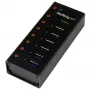 StarTech.com 7-Port USB 3.0 Hub - Desktop oder wandmontierbares Metallgehäuse~7-Port USB 3.0 Hub (5Gbps) - Desktop oder wandmontierbares Metallgehäuse