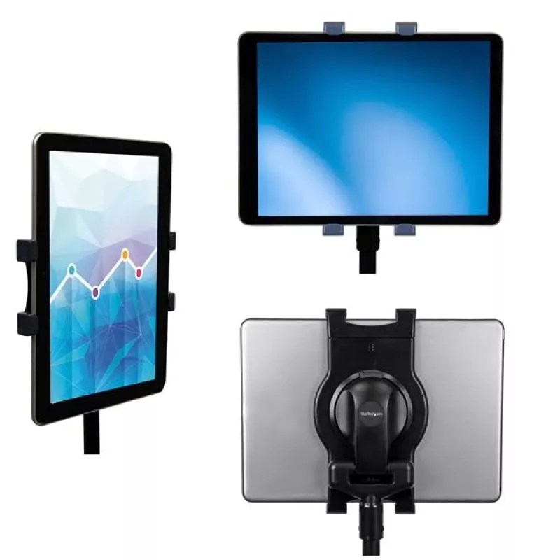 StarTech.com Verstellbarer Tablet-Stativständer, Tablet/UMPC, Multimediaständer, Innenbereich, Schwarz
