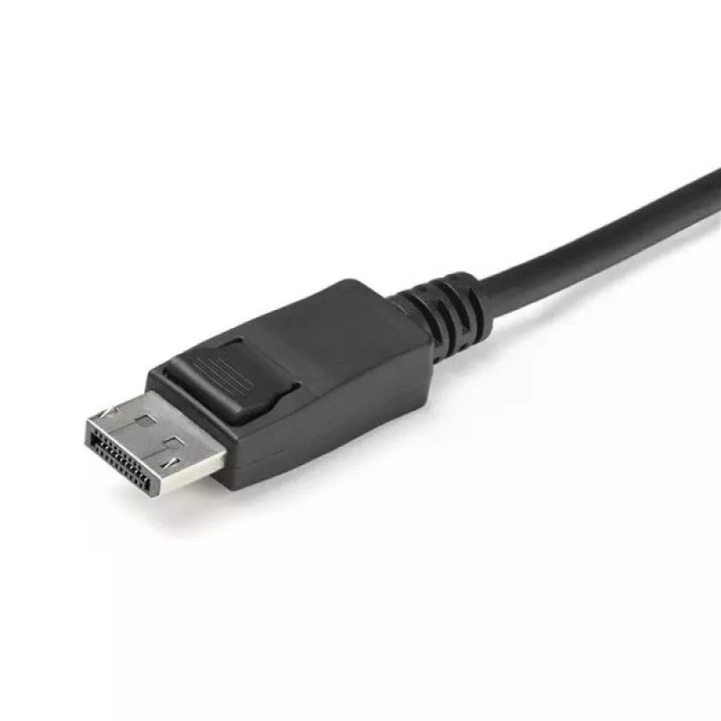 StarTech.com 2-Port DisplayPort KVM-Switch – 4K 60Hz – Kompakter Dual-Port UHD DP 1.2 USB Desktop KVM-Switch mit 1,2-m-Kabeln & Audio – Busgespeist & Fernumschaltung – MacBook ThinkPad