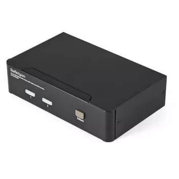 StarTech.com 2-Port USB HDMI KVM-Switch mit Audio und USB 2.0-Hub