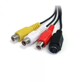 StarTech.com USB Videoaufnahme-Adapterkabel – S-Video/Composite auf USB 2.0 SD Videoaufnahmegerät-Kabel – TWAIN-Unterstützung – Analog-Digital-Wandler für Medienspeicherung – Nur Windows
