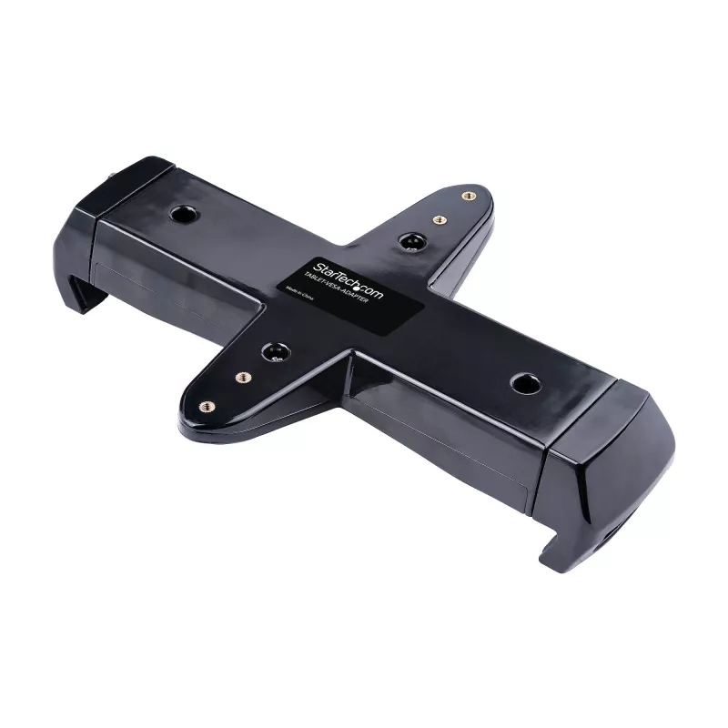 StarTech.com VESA-Montageadapter für Tablets 7,9 bis 12,5 Zoll – bis zu 2 kg – 75x75/100x100 VESA-Muster – universelle diebstahlsichere Tablet-VESA-Klemmhalterung – sichere Tablet-Halterung – Schwarz