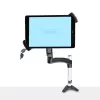 StarTech.com VESA-Montageadapter für Tablets 7,9 bis 12,5 Zoll – bis zu 2 kg – 75x75/100x100 VESA-Muster – universelle diebstahlsichere Tablet-VESA-Klemmhalterung – sichere Tablet-Halterung – Schwarz