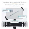 StarTech.com VESA-Montageadapter für Tablets 7,9 bis 12,5 Zoll – bis zu 2 kg – 75x75/100x100 VESA-Muster – universelle diebstahlsichere Tablet-VESA-Klemmhalterung – sichere Tablet-Halterung – Schwarz