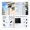 TP-Link Tapo Solarpanel SPEZIFIKATION: 5,2 V 2,5 W FUNKTION: Typ-C-Ladeanschluss, ununterbrochene Stromversorgung, flexible Solarinstallation, funktioniert mit Akkukamera, 4 m Ladekabel (gesamt), wetterfest (IP65)