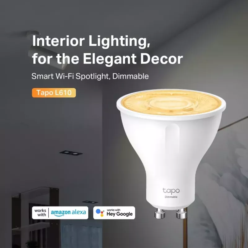 Smart Glühbirne TP-Link Tapo L610 Wi-Fi Dimmbar Weiß
