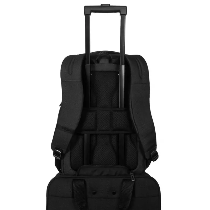 Targus HeritageLuxe Rucksack Reiserucksack Schwarz Polyester