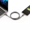 StarTech.com 3ft (1m) Thunderbolt 4 Kabel – 40 Gbit/s – 100 W PD – 4K/8K Video – Intel-zertifiziertes Thunderbolt-Kabel – Kompatibel mit USB4/Thunderbolt 3/USB 3.2/USB Type-C/DisplayPort