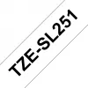 Brother TZESL251 Beschriftungsband Schwarz auf Weiß