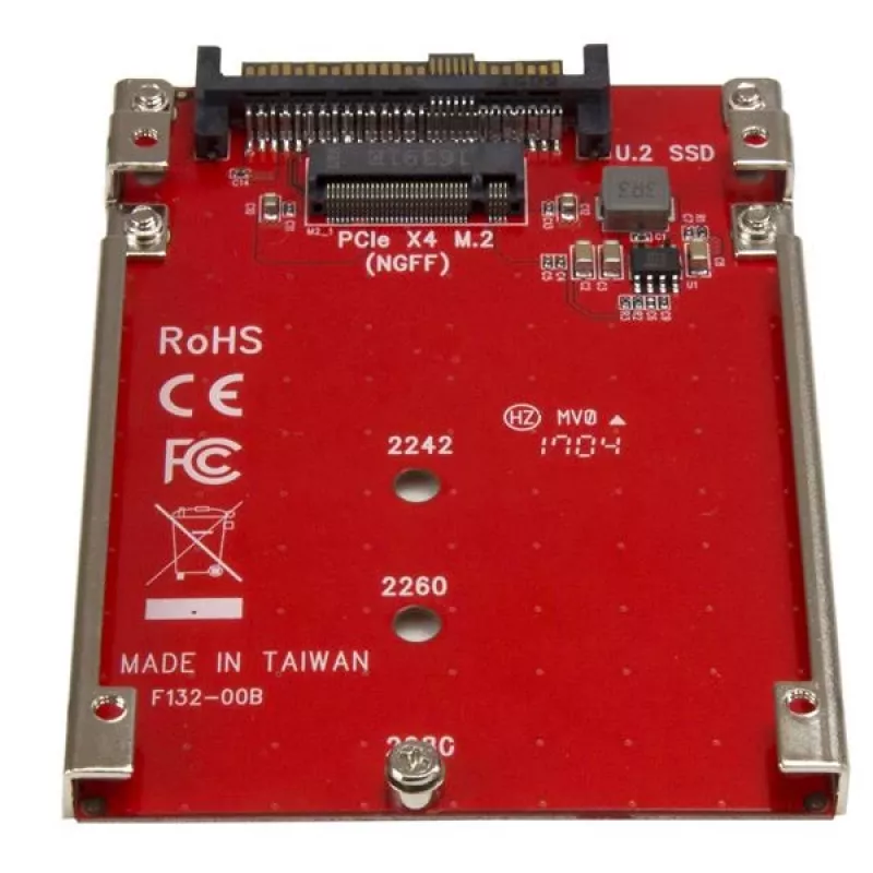 StarTech.com M.2-Laufwerk-auf-U.2-(SFF-8639)-Hostadapter für M.2-PCIe-NVMe-SSDs
