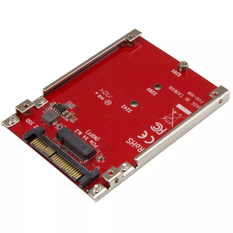 StarTech.com M.2-Laufwerk-auf-U.2-(SFF-8639)-Hostadapter für M.2-PCIe-NVMe-SSDs
