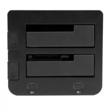 StarTech.com Dual-Bay USB 3.0 zu SATA und IDE Festplatten-Dockingstation, USB-Festplattendock, externes 2,5/3,5 Zoll SATA I/II/III und IDE (40-Pin) SSD/HDD-Dockingstation, Hot-Swap-Festplattenschächte, Top-Loading