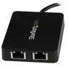 StarTech.com USB-C auf Dual Gigabit Ethernet Adapter mit USB (Typ-A) Anschluss