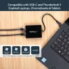 StarTech.com USB-C auf Dual Gigabit Ethernet Adapter mit USB (Typ-A) Anschluss