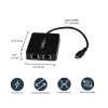 StarTech.com USB-C auf Dual Gigabit Ethernet Adapter mit USB (Typ-A) Anschluss