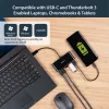 StarTech.com USB-C auf Ethernet Adapter mit 3-Port USB 3.0 Hub und Power Delivery