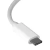 StarTech.com USB-C auf Gigabit Netzwerkadapter - Weiß, Kabelgebunden, USB Typ-C, Ethernet, 5000 Mbit/s, Weiß