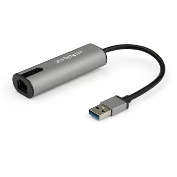 StarTech.com 2.5GbE USB-A-auf-Ethernet-Adapter – NBASE-T NIC – USB 3.0 Typ A 2,5 GbE/1 GbE Multi-Speed-Gigabit-Netzwerk – USB 3.1 Laptop auf RJ45/LAN – Lenovo X1 Carbon, HP EliteBook/ZBook