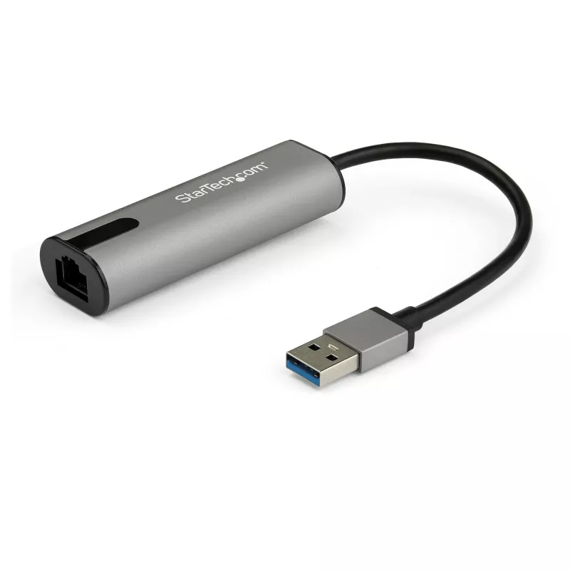 StarTech.com 2.5GbE USB-A-auf-Ethernet-Adapter – NBASE-T NIC – USB 3.0 Typ A 2,5 GbE/1 GbE Multi-Speed-Gigabit-Netzwerk – USB 3.1 Laptop auf RJ45/LAN – Lenovo X1 Carbon, HP EliteBook/ZBook
