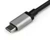StarTech.com 2.5GbE USB-C-auf-Ethernet-Adapter NBASE-T NIC – USB 3.0 Typ-C 2,5/1 Gigabit/100 Mbit/s Multi-Speed-Netzwerk/USB 3.1 Laptop-auf-RJ45/LAN Thunderbolt 3 kompatibel/MacBook Pro Surface