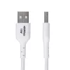 StarTech.com 2m USB-A auf USB-C Ladekabel, Laden & Synchronisieren, 3A, USB 2.0, TPE-Mantel - Weißes USB-Ladekabel