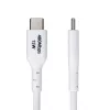 StarTech.com 2m USB-A auf USB-C Ladekabel, Laden & Synchronisieren, 3A, USB 2.0, TPE-Mantel - Weißes USB-Ladekabel