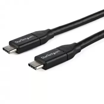StarTech.com USB-C-auf-USB-C-Kabel mit 5A PD – M/M – 1 m – USB 2.0 – USB-IF-zertifiziert