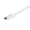 StarTech.com USB-C-auf-USB-C-Kabel mit 5 A PD – M/M – Weiß – 2 m – USB 2.0 – USB-IF-zertifiziert