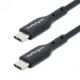 StarTech.com 1m (3ft) USB-C-Ladekabel, USB-C-Kabel, USB 2.0 Typ-C Laptop-Ladekabel, 60W 3A Power Delivery, TPE-Mantel, USB-C Datenkabel, M/M