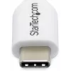 StarTech.com 2m weißes USB-C-Ladekabel, USB-C-Kabel, USB 2.0 Typ-C Laptop-Ladekabel, 60W 3A Power Delivery, TPE-Mantel, USB-C-Datenübertragungskabel, M/M