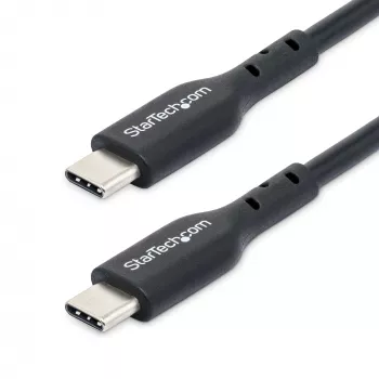 StarTech.com 3m (9.8ft) USB-C Ladekabel, USB C Kabel, USB 2.0 Type-C Laptop-Ladekabel, 60W 3A Power Delivery, TPE-Mantel, USB-C Datenübertragungskabel, M/M