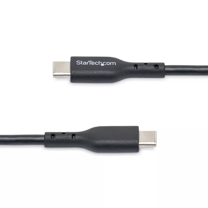 StarTech.com 3m (9.8ft) USB-C Ladekabel, USB C Kabel, USB 2.0 Type-C Laptop-Ladekabel, 60W 3A Power Delivery, TPE-Mantel, USB-C Datenübertragungskabel, M/M