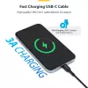 StarTech.com 3m (9.8ft) USB-C Ladekabel, USB C Kabel, USB 2.0 Type-C Laptop-Ladekabel, 60W 3A Power Delivery, TPE-Mantel, USB-C Datenübertragungskabel, M/M