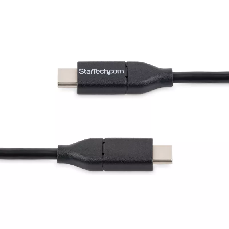 StarTech.com USB-C-Kabel - M/M - 0,5 m - USB 2.0, 0,5 m, USB C, USB C, USB 2.0, Male/Male, Schwarz