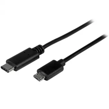 StarTech.com USB-C auf Micro-B Kabel - M/M - 0,5 m - USB 2.0, 0,5 m, USB C, Micro-USB B, USB 2.0, 0,48 Gbit/s, Schwarz