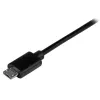 StarTech.com USB-C auf Micro-B Kabel - M/M - 0,5 m - USB 2.0, 0,5 m, USB C, Micro-USB B, USB 2.0, 0,48 Gbit/s, Schwarz