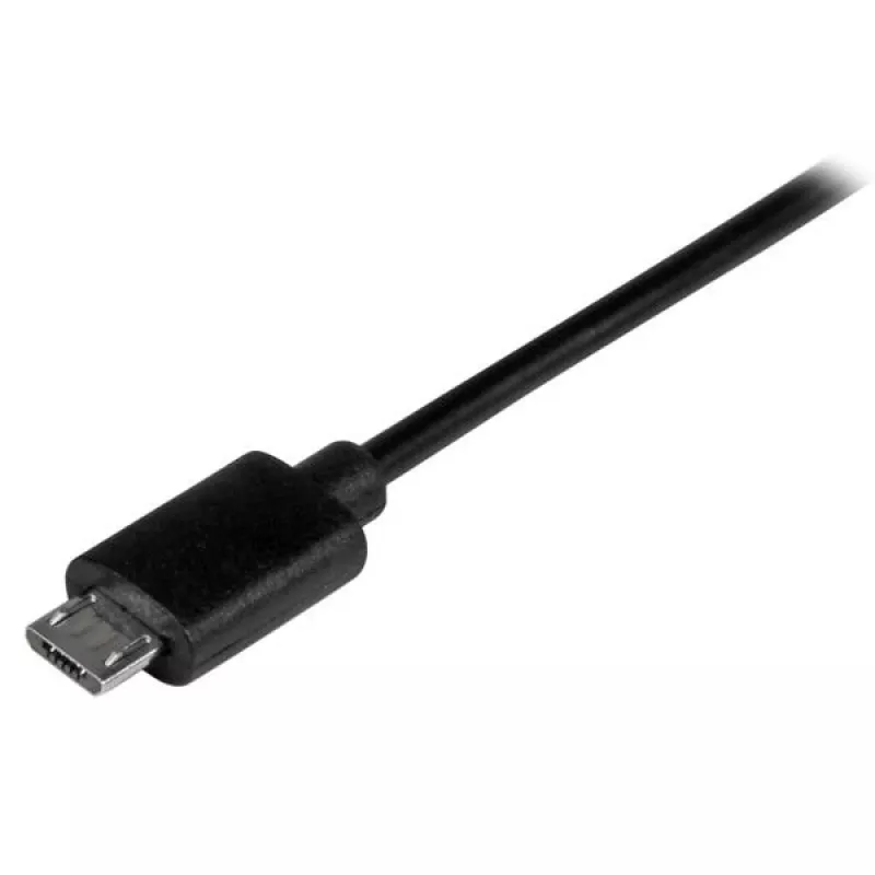 StarTech.com USB-C auf Micro-B Kabel - M/M - 0,5 m - USB 2.0, 0,5 m, USB C, Micro-USB B, USB 2.0, 0,48 Gbit/s, Schwarz