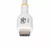 StarTech.com 1m Weißes USB-C-Ladekabel, USB-IF-zertifiziertes USB-C-Kabel, 240W PD EPR, USB 2.0 Typ-C Laptop-Ladekabel, USB-C-Datenübertragungskabel, TPE-Mantel