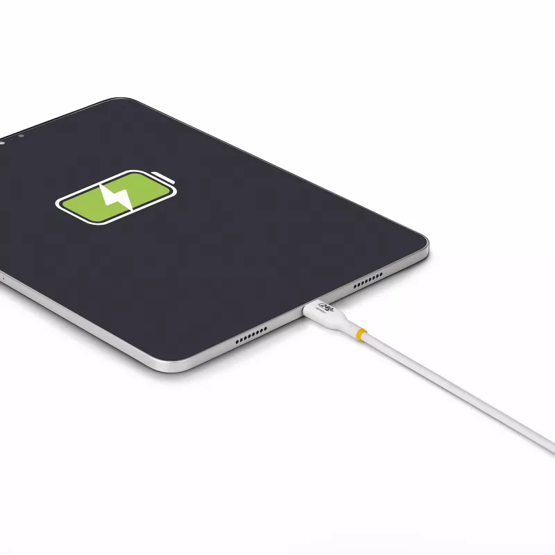 StarTech.com 1m Weißes USB-C-Ladekabel, USB-IF-zertifiziertes USB-C-Kabel, 240W PD EPR, USB 2.0 Typ-C Laptop-Ladekabel, USB-C-Datenübertragungskabel, TPE-Mantel