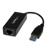 StarTech.com USB 3.0 zu Gigabit Ethernet Netzwerkadapter, 10/100/1000 Mbit/s, USB zu RJ45, USB 3.0 zu LAN Adapter, USB 3.0 Ethernet Adapter (GbE), TAA-konform