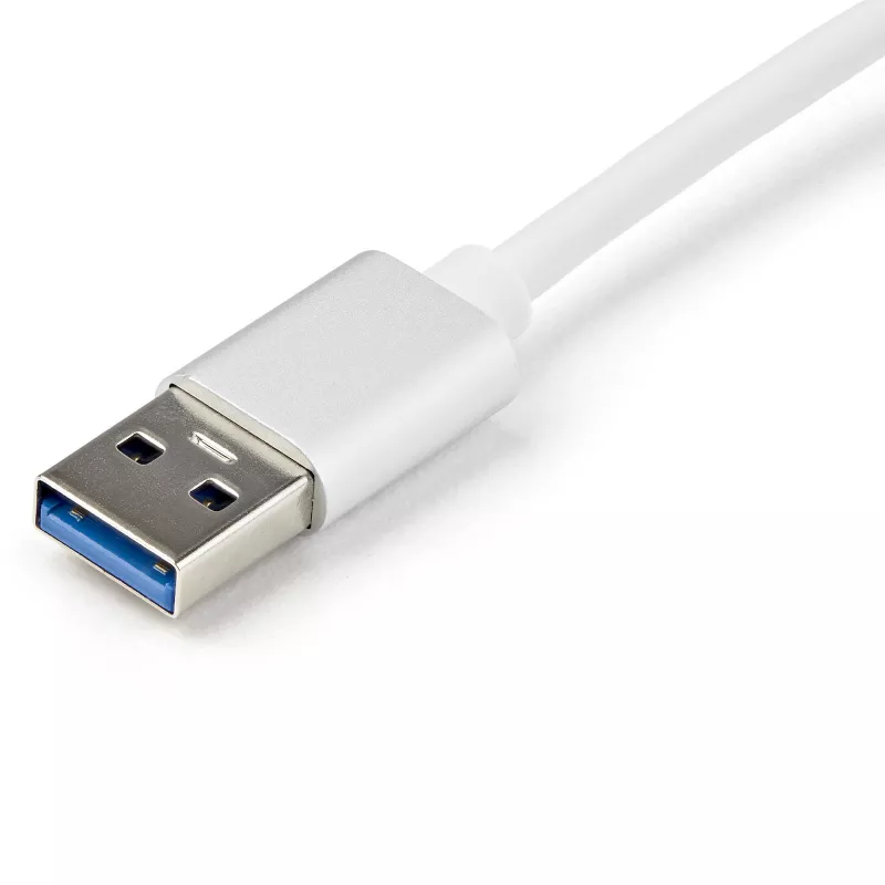 StarTech.com USB 3.0 auf Gigabit Netzwerkadapter - Silber, Kabelgebunden, USB, Ethernet, 2000 Mbit/s, Silber