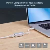 StarTech.com USB 3.0 auf Gigabit Netzwerkadapter - Silber, Kabelgebunden, USB, Ethernet, 2000 Mbit/s, Silber