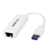 StarTech.com USB 3.0 auf Gigabit Ethernet Netzwerkadapter, 10/100/1000 Mbit/s, USB auf RJ45, USB 3.0 auf LAN Adapter, USB 3.0 Ethernet Adapter (GbE), TAA-konform