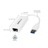 StarTech.com USB 3.0 auf Gigabit Ethernet Netzwerkadapter, 10/100/1000 Mbit/s, USB auf RJ45, USB 3.0 auf LAN Adapter, USB 3.0 Ethernet Adapter (GbE), TAA-konform